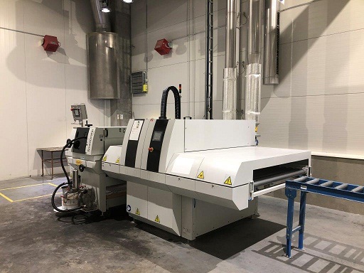 Ligne complète CEFLA Smartcoater MF EVO + UV-R M2 oven, 1300 mm