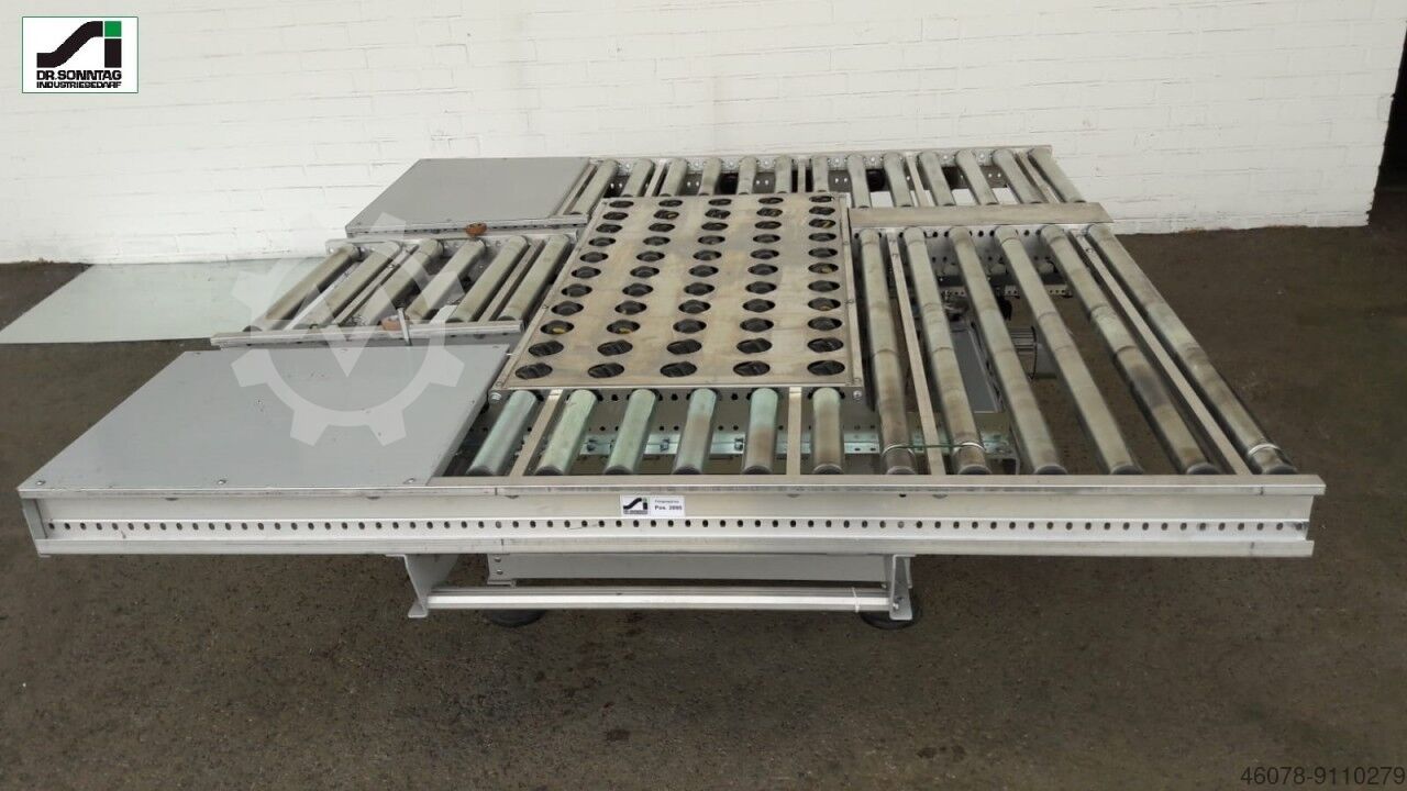 Roller conveyor turnout sorter switch diverter... Gebhardt Gebhardt 45° 1900-1800-550