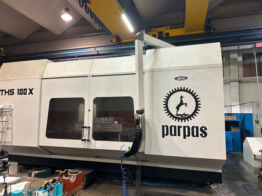Fraiseuse cnc à banc fixe Parpas THS 100 X