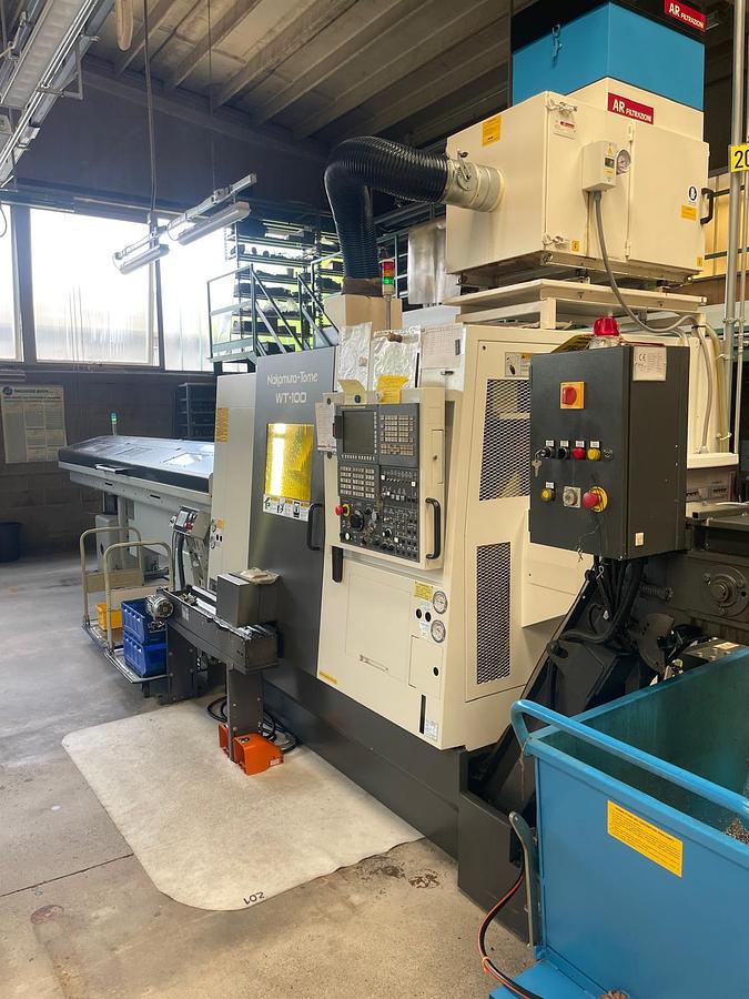 Tour motorisé cnc Nakamura WT 100 MMY d'occasion