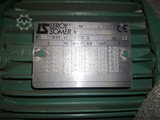 Electric motor Leroy Somer assortiment motoren