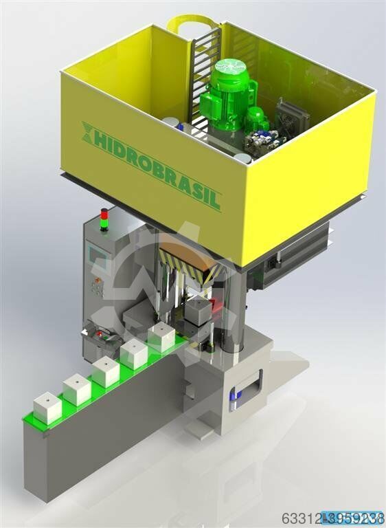 Single Column Press - Hydraulic Hidralmac Mineralsteinpresse