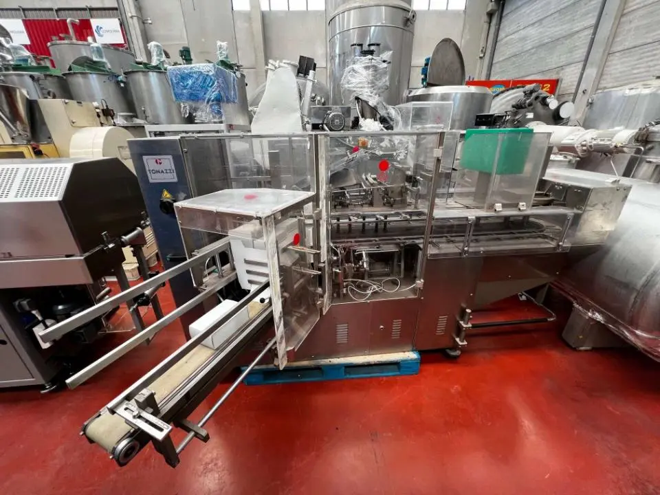 MACHINE D'ENCARTONNAGE TONAZZI POLYCARTON 900 D'OCCASION