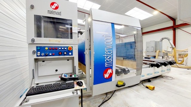 Centre d'usinage CNC pour le bois MASTERWOOD PROJECT 415