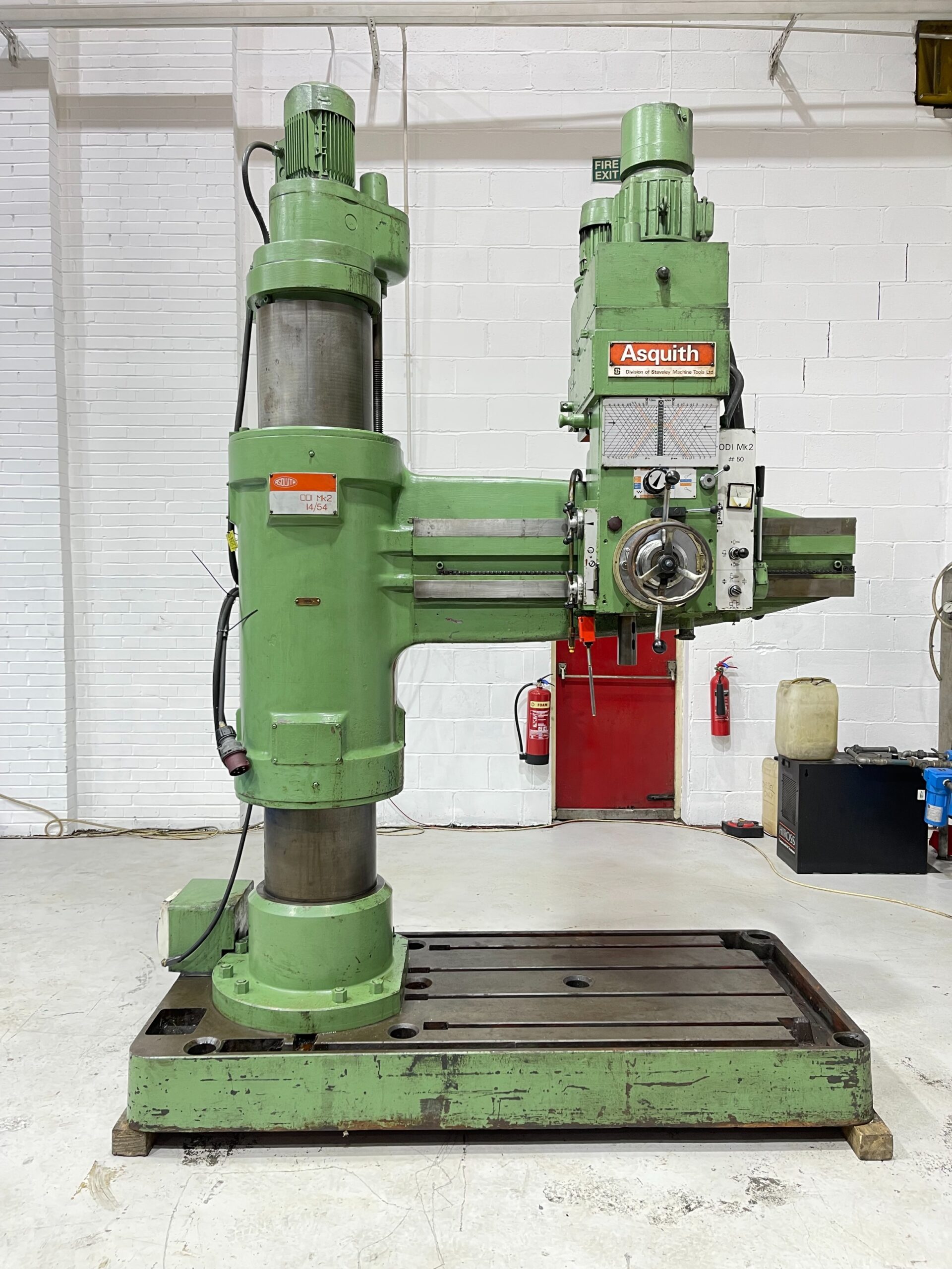 Perceuse radiale ASQUITH OD1 MK2 14/54