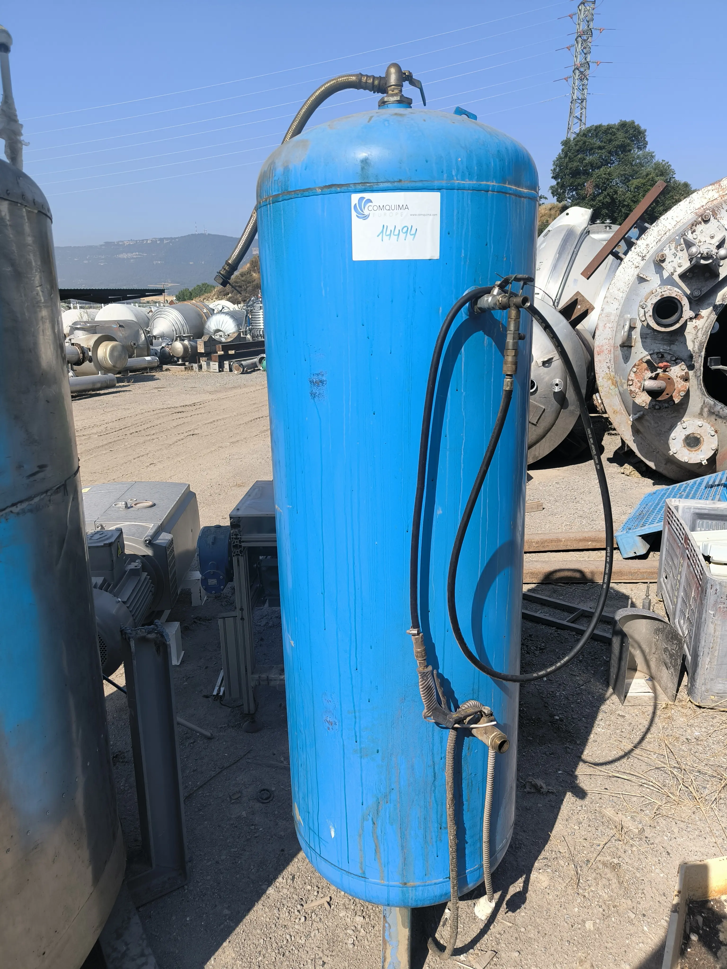 RÉSERVOIR D'AIR COMPRIMÉ CO.INOX 500 LITRES D'OCCASION