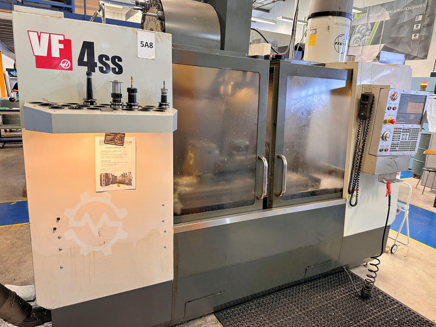 5 axis vertical machining center HAAS VF-4SS