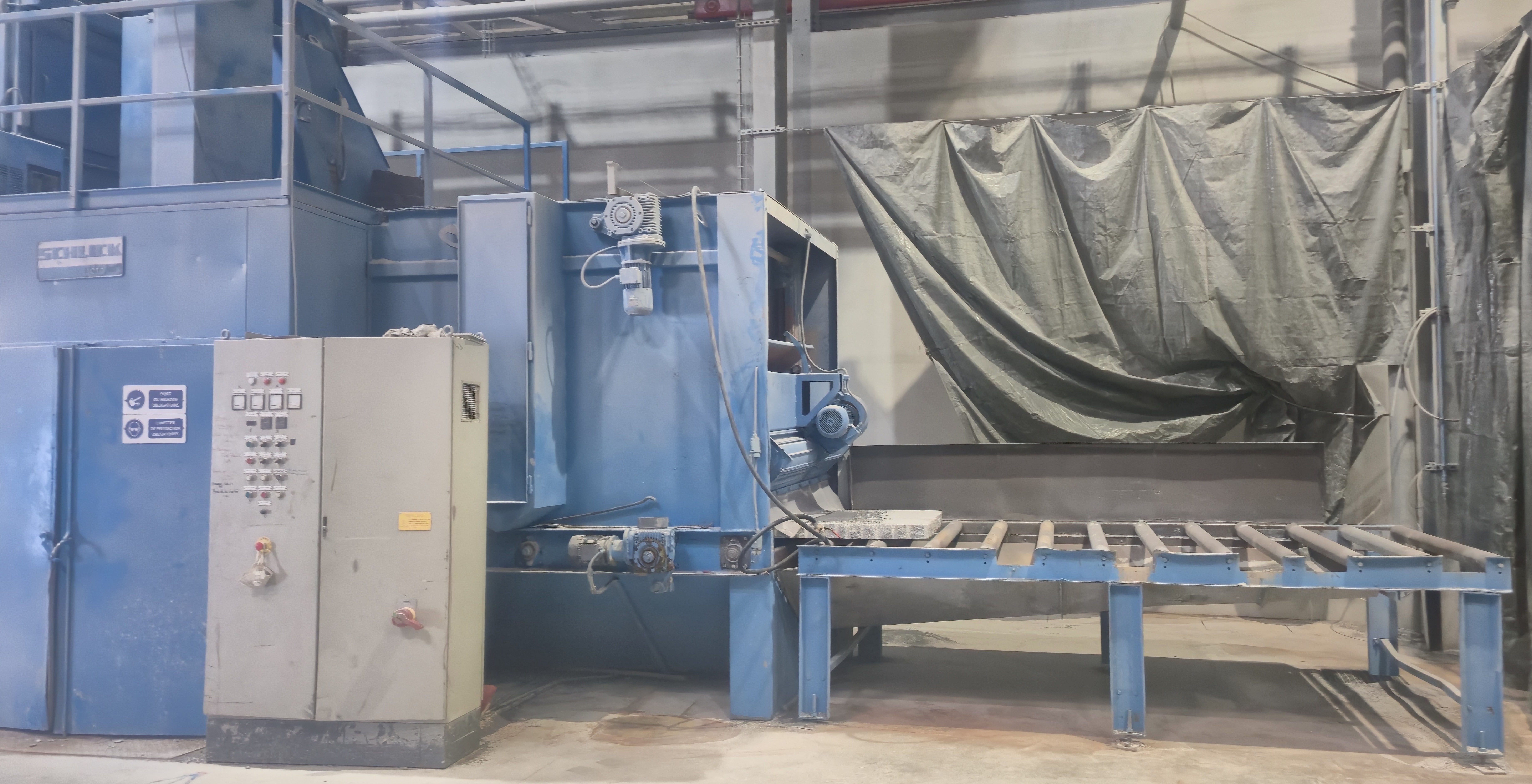 Grenailleuse industrielle SCHLICK Roto-Jet