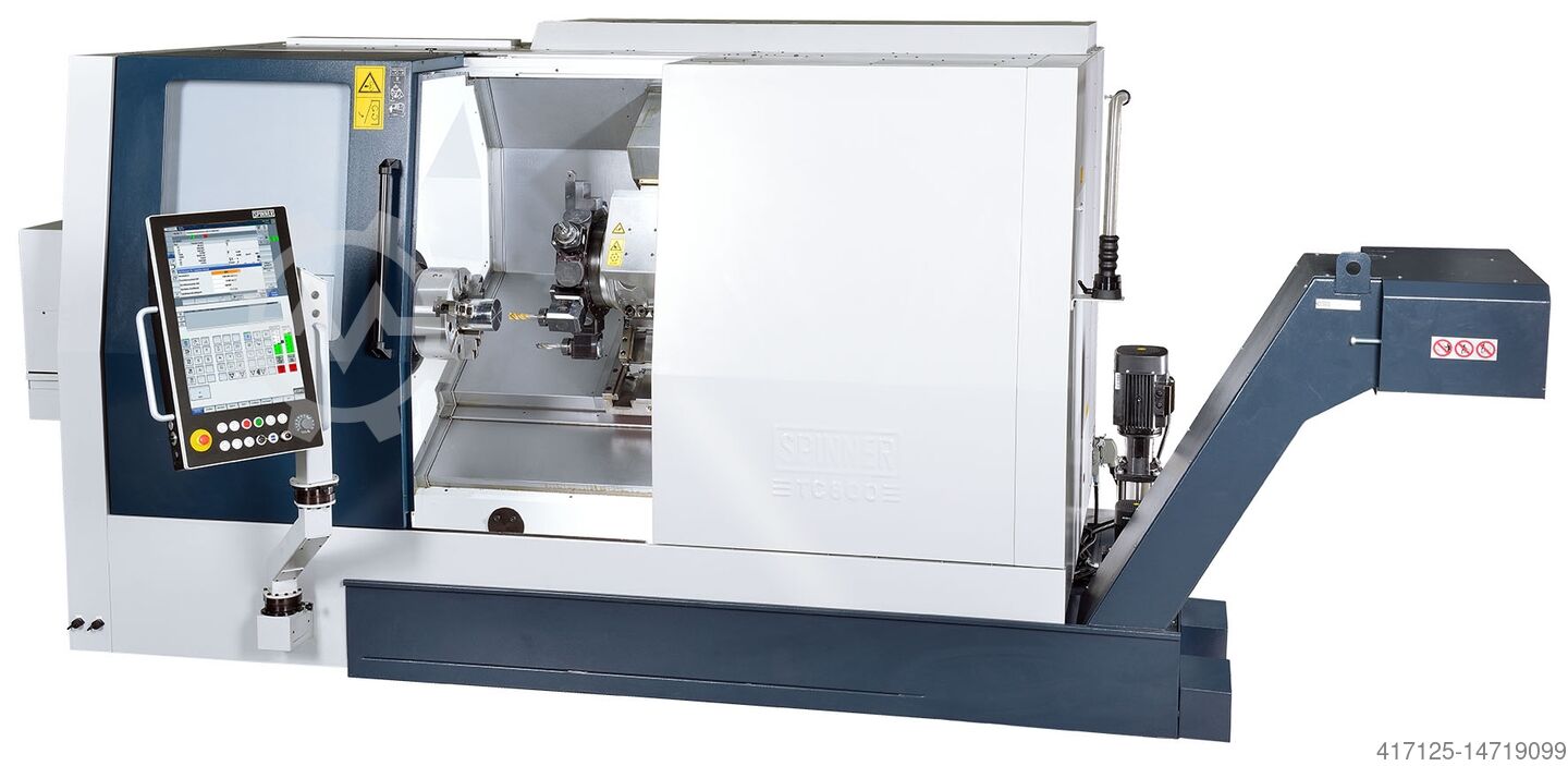 CNC lathe SPINNER TC800-85-MCY