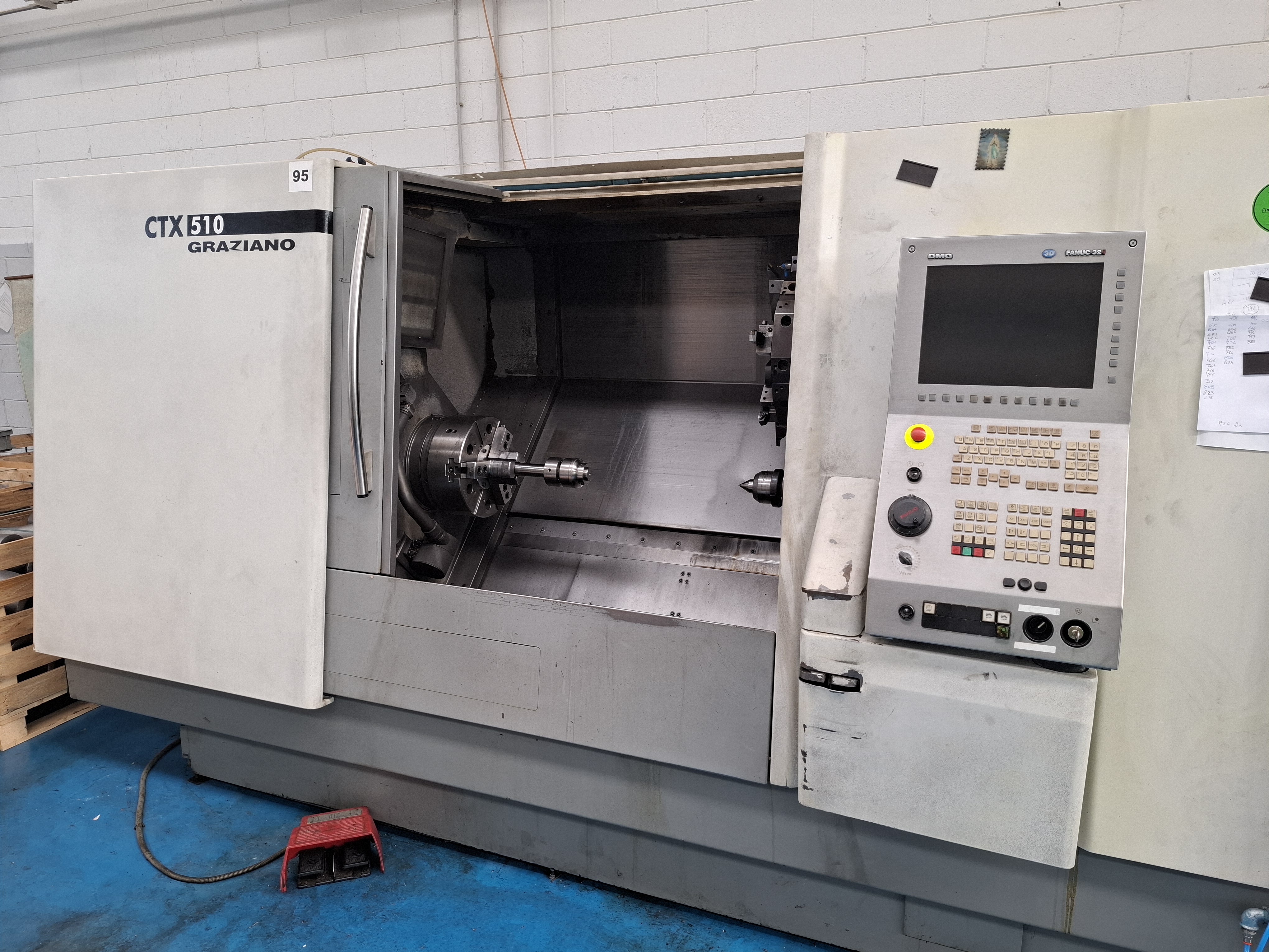 Tour cnc DMC-MORI GRAZIANO CTX510 CTX510