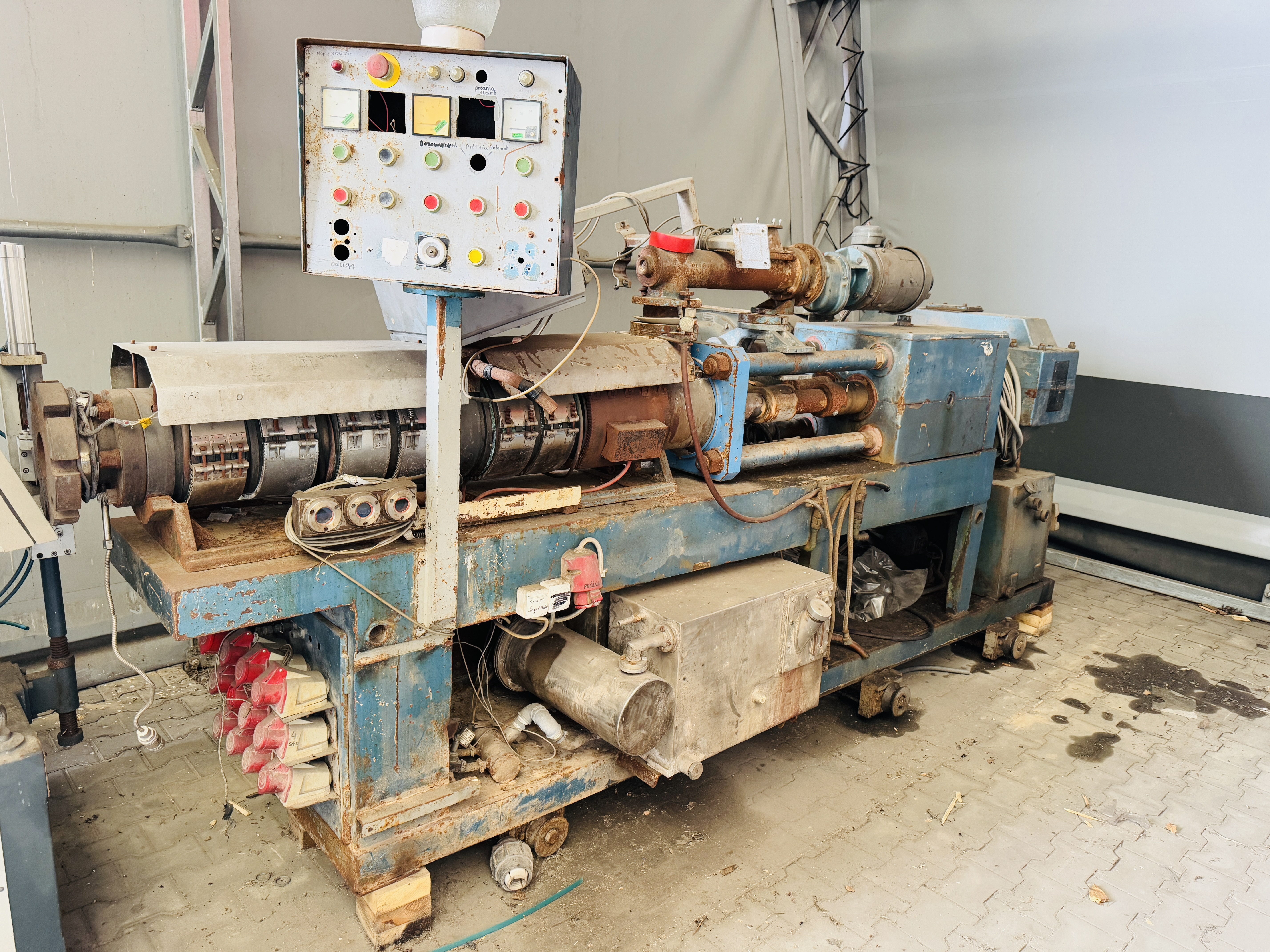 Extrudeuse monovis Metalchem 2T13