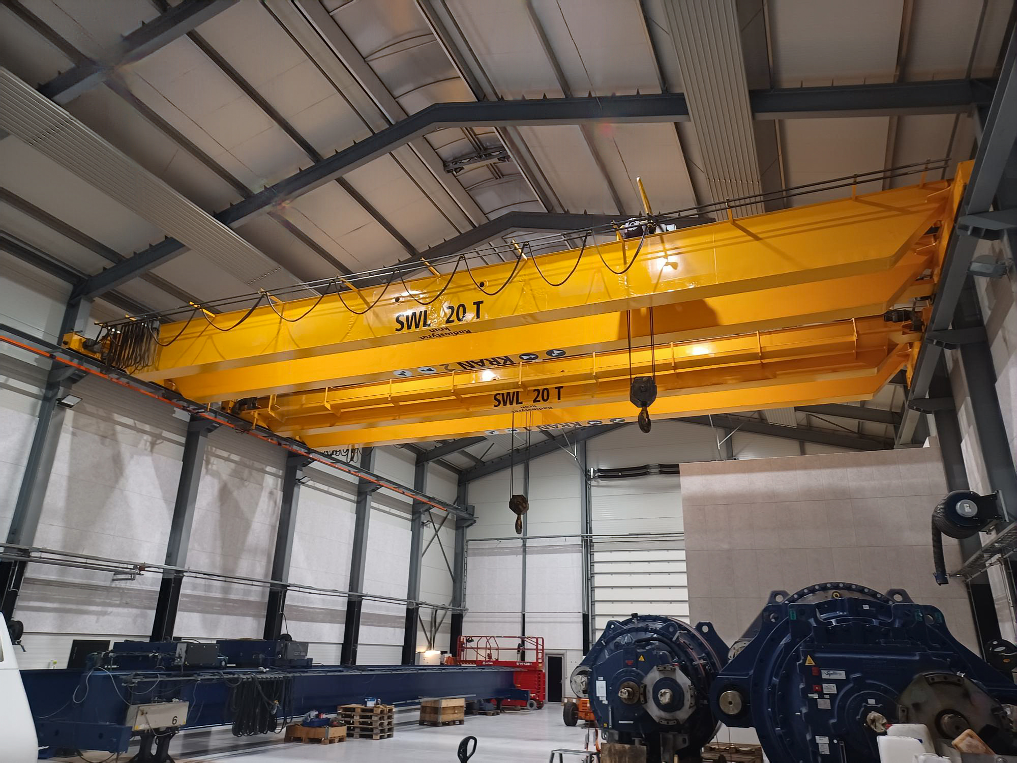 Pont roulant KONE SWL 20 T KR2