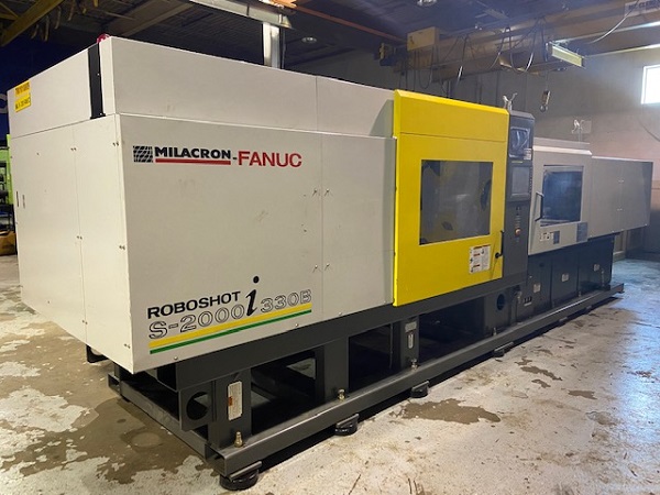 Presse à injecter électrique Milacron-Fanuc Roboshot S-2000i330B