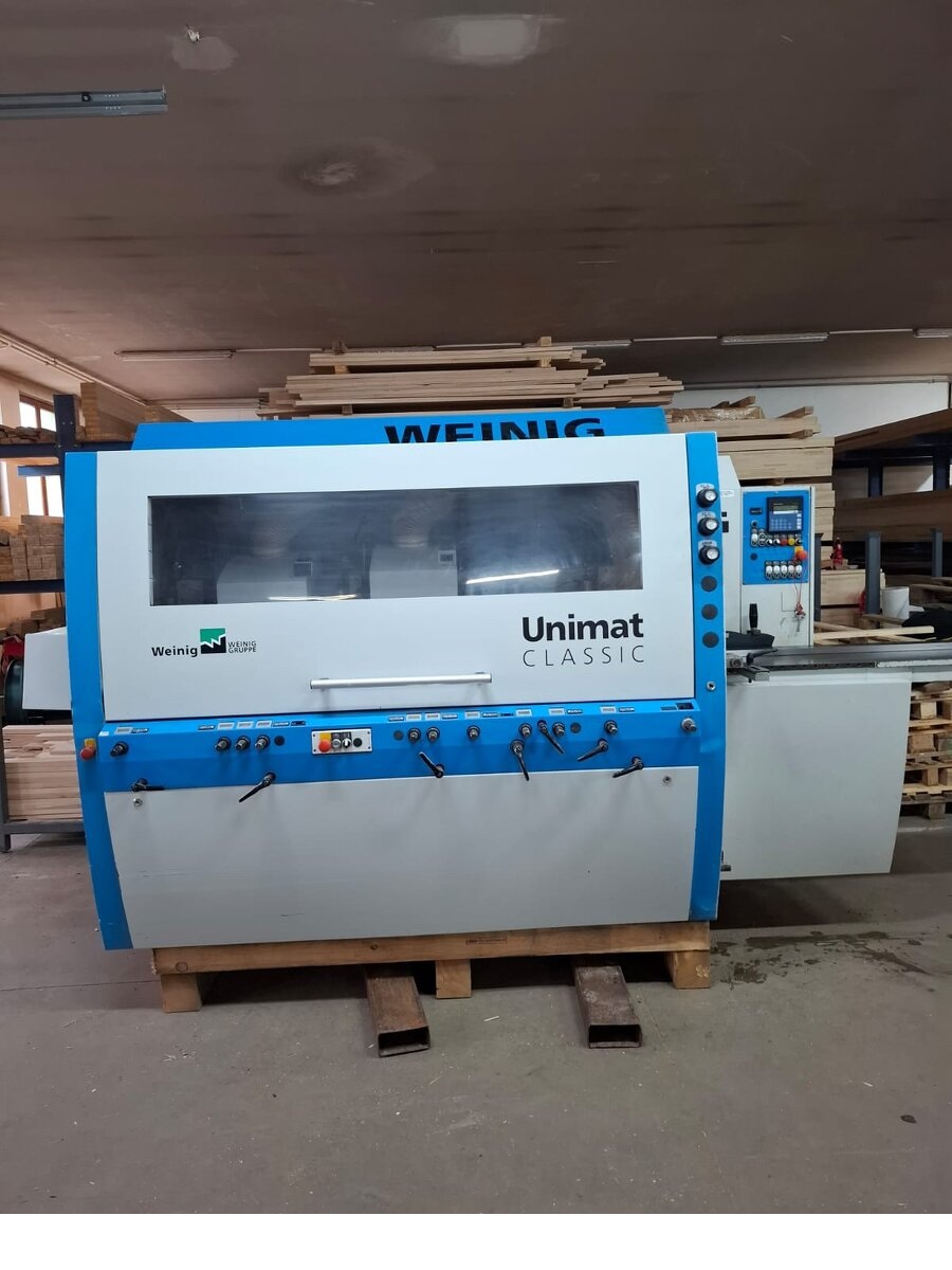 Moulurière multi-têtes Weinig Unimat Classic