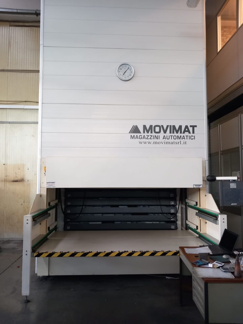 Racks à palettes Modula Movimat