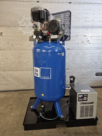 Piston compressor HoKuTech hoku 119-270-K