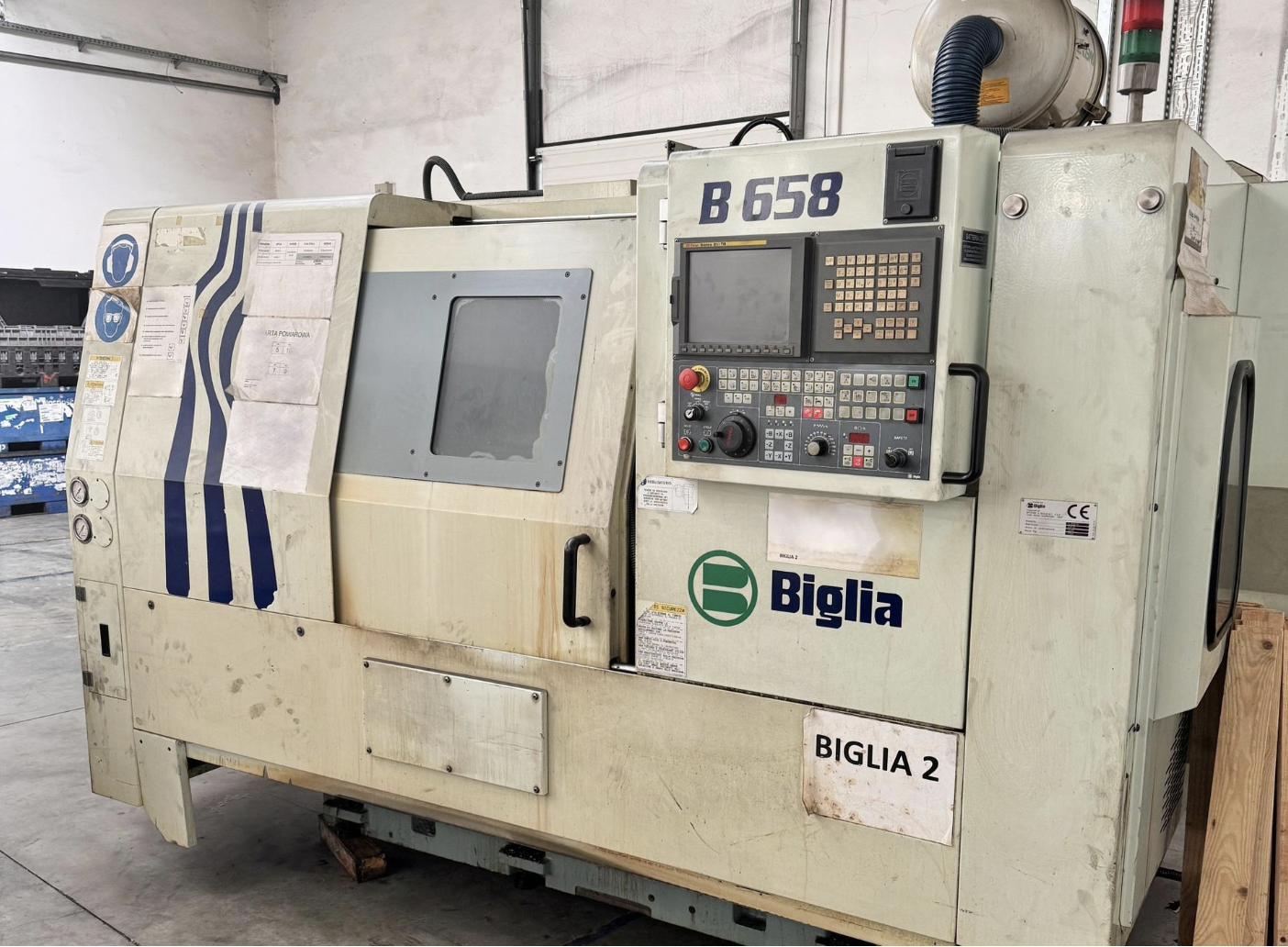 Tour cnc BIGLIA B658/B