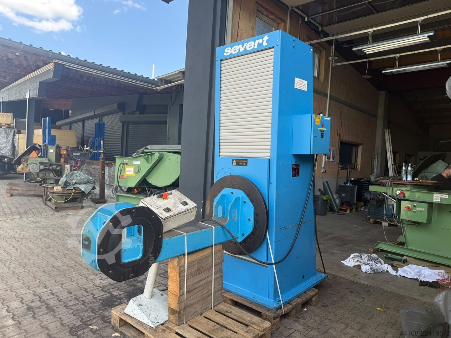 Welding turntable,Turntable,Positioner Severt 2 Axis S10.1-HH 1000 Kg