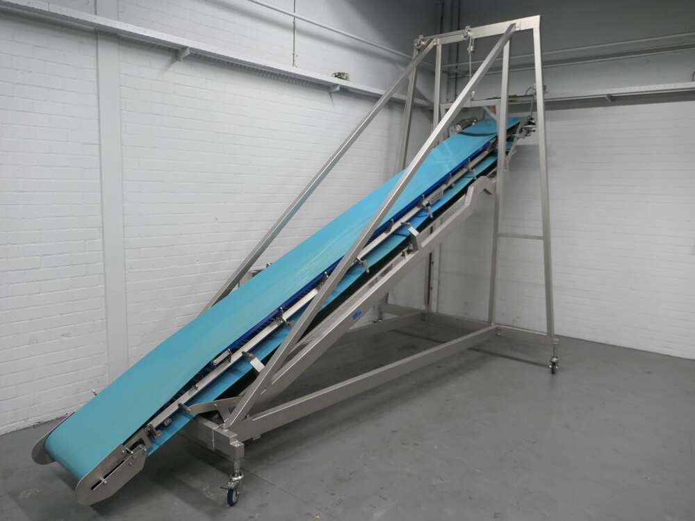 Bande transporteuse élévatrice "GEA-Hellings" Type BeltLoader