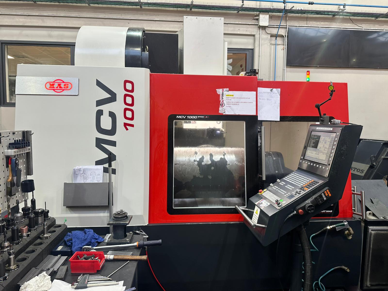 Centre d'usinage 5 axes Elektropraga MCV 1000 D 5AX