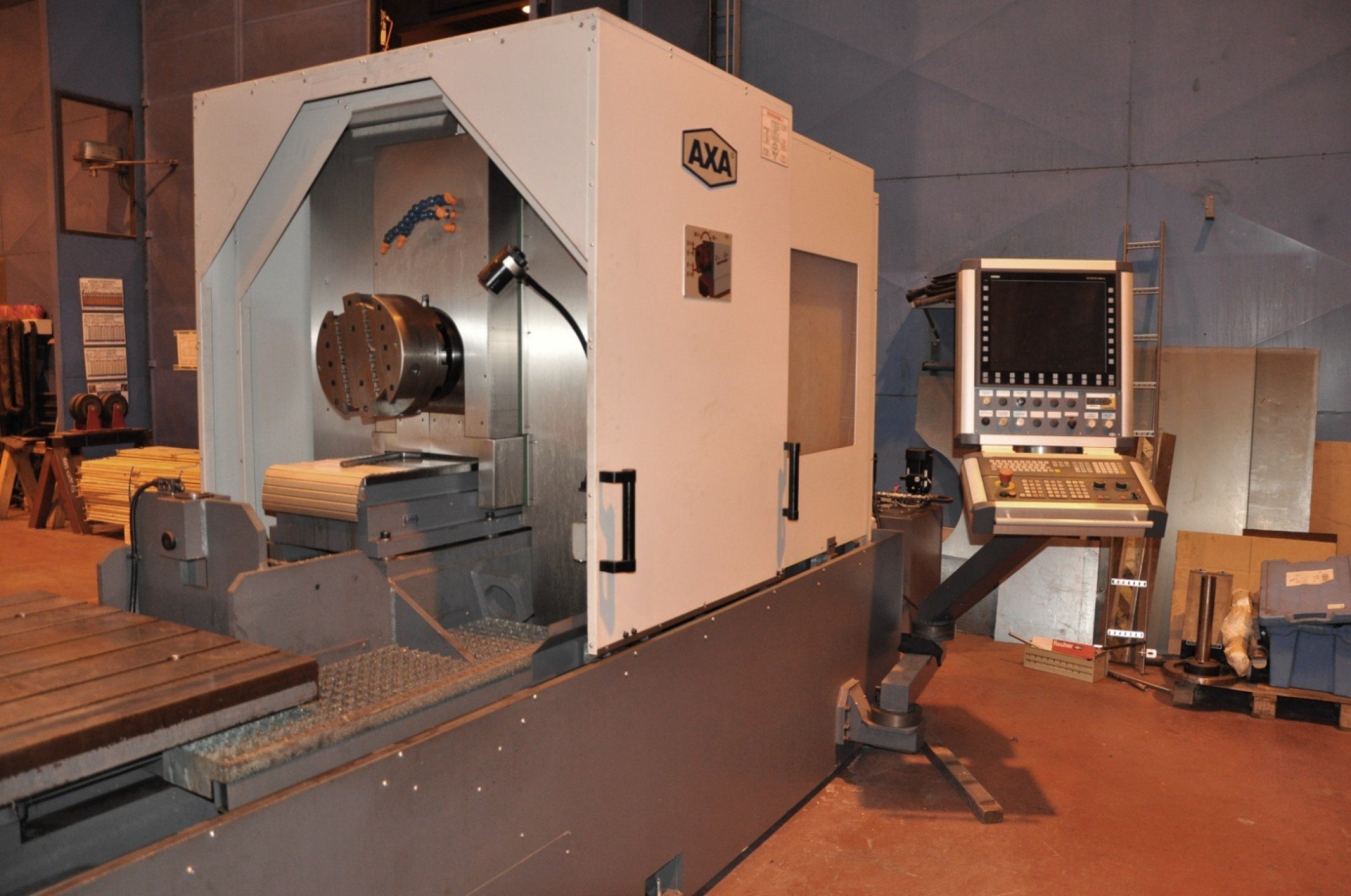 Aléseuse à montant fixe CNC AXA HFB 600