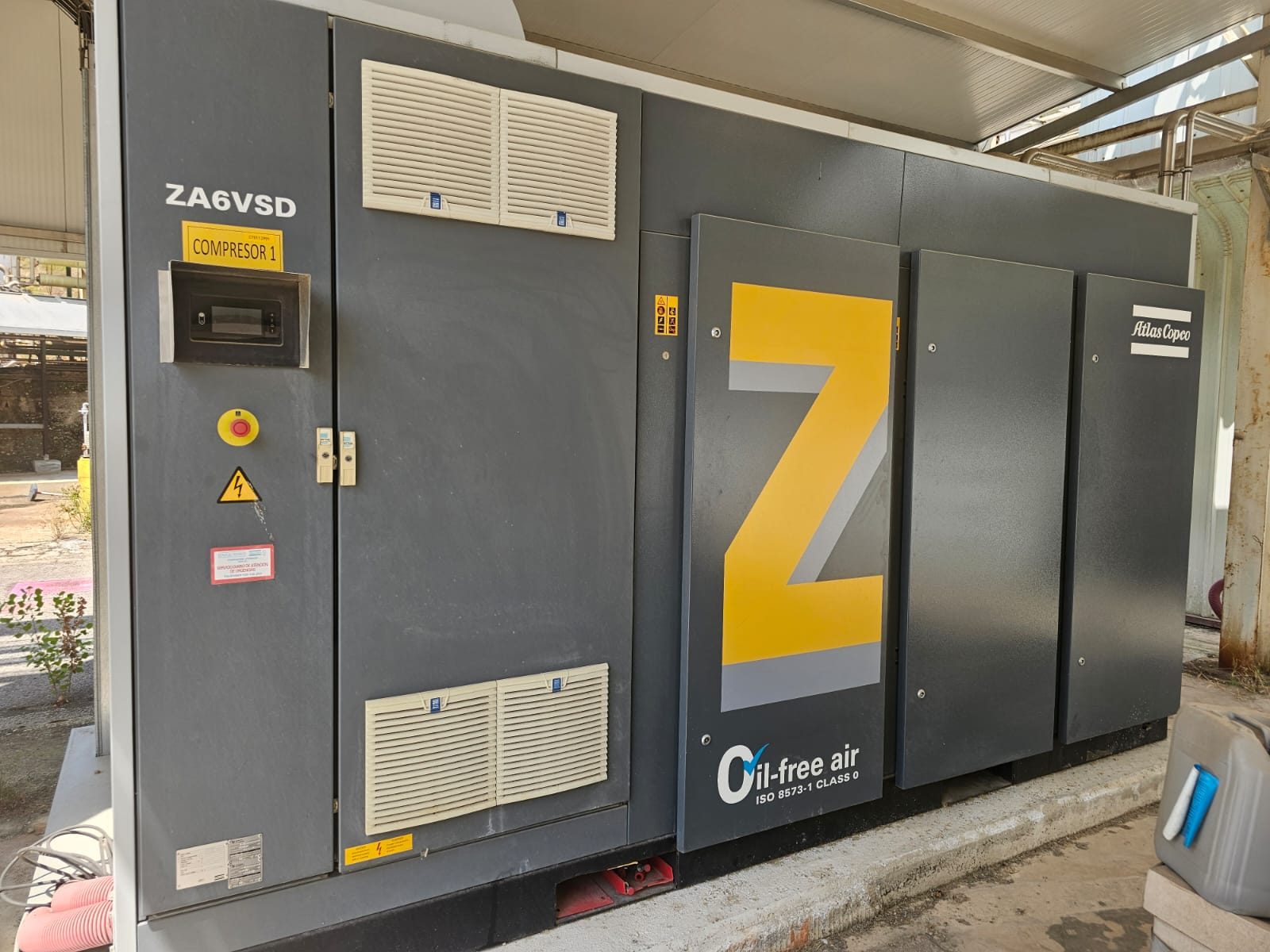 Compresseurs d'air sans huile Atlas Copco – 250 et 300 kW