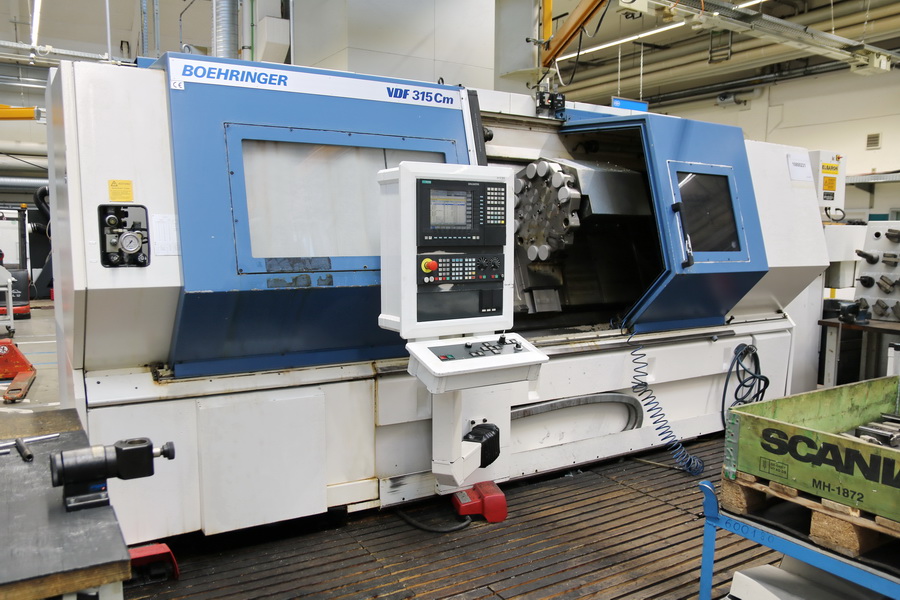 Tour motorisé cnc VDF Boehringer VDF 315 Cm - DL 2000 d'occasion