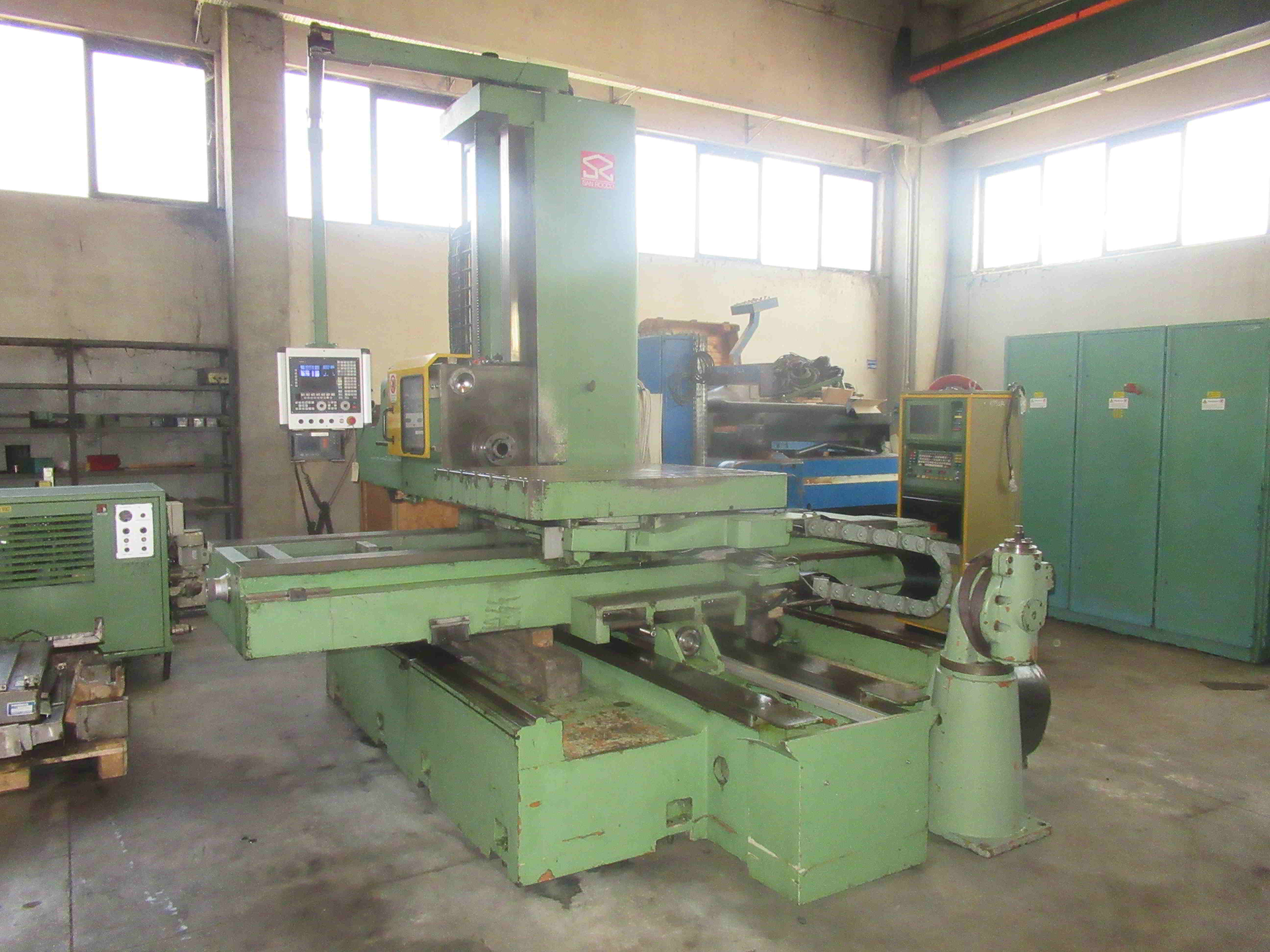 Aléseuse à montant fixe CNC SAN ROCCO MEC 100 B 4 CNC