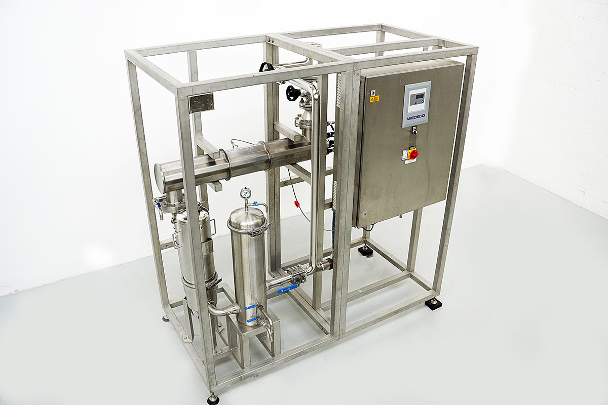 Wedeco LBA30 Systèmes de désinfection de l'eau par UV - Années 2002 et 2006
