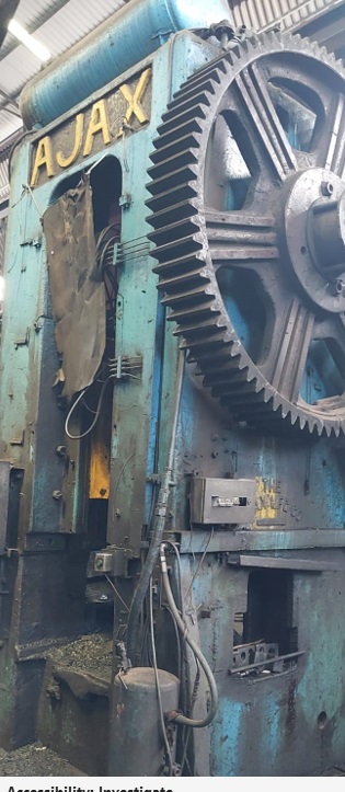 Presse Ajax Capacity : 1600 tons