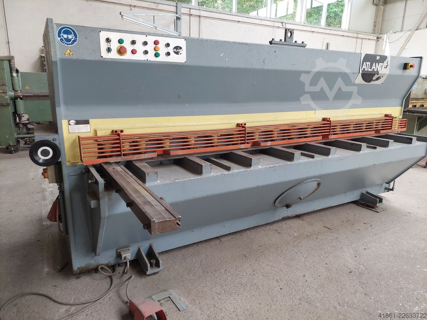 Hydraulic guillotine shear ATLANTIC ATS 3000