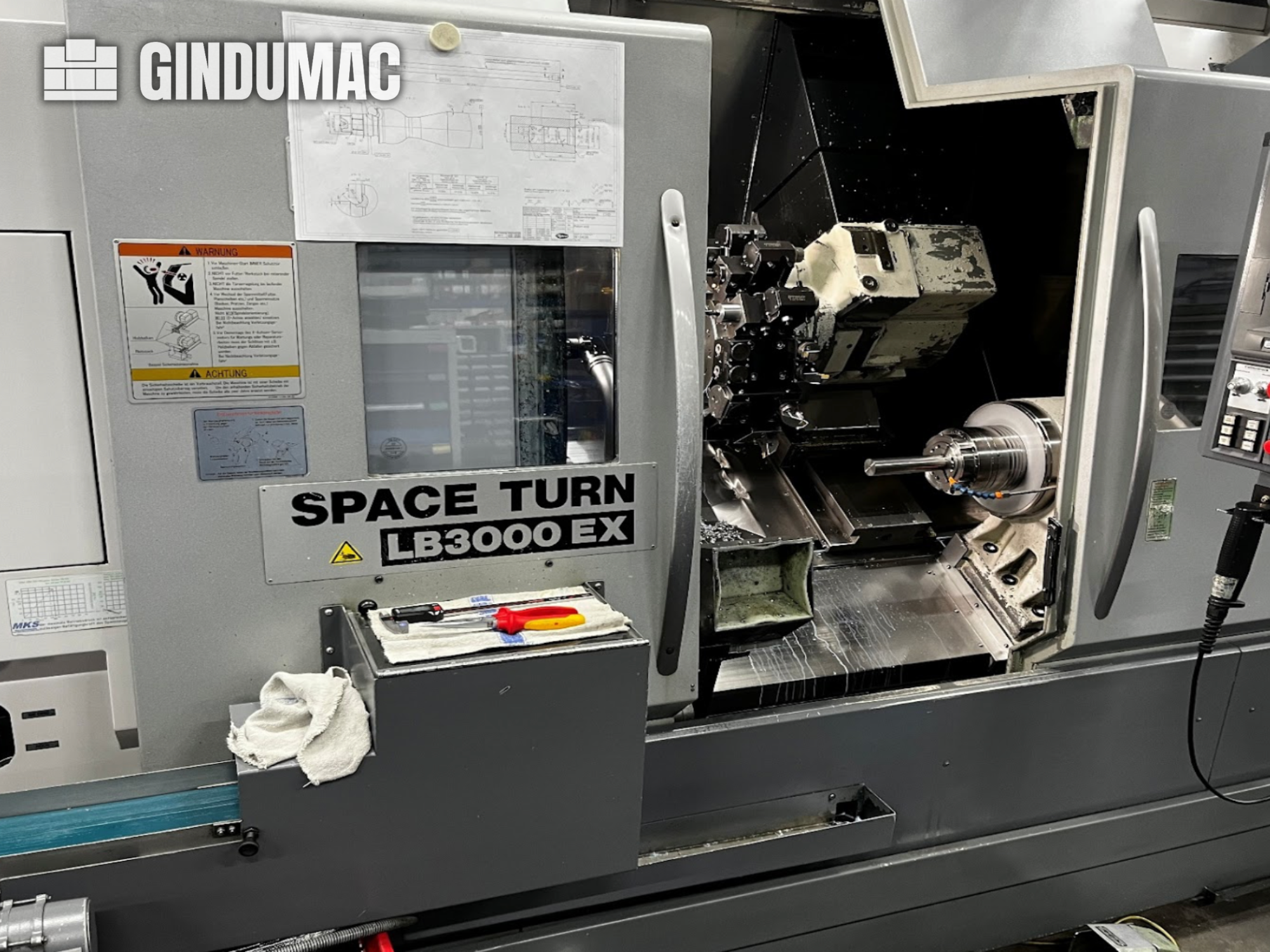 Tour CNC Okuma LB3000EX MYW