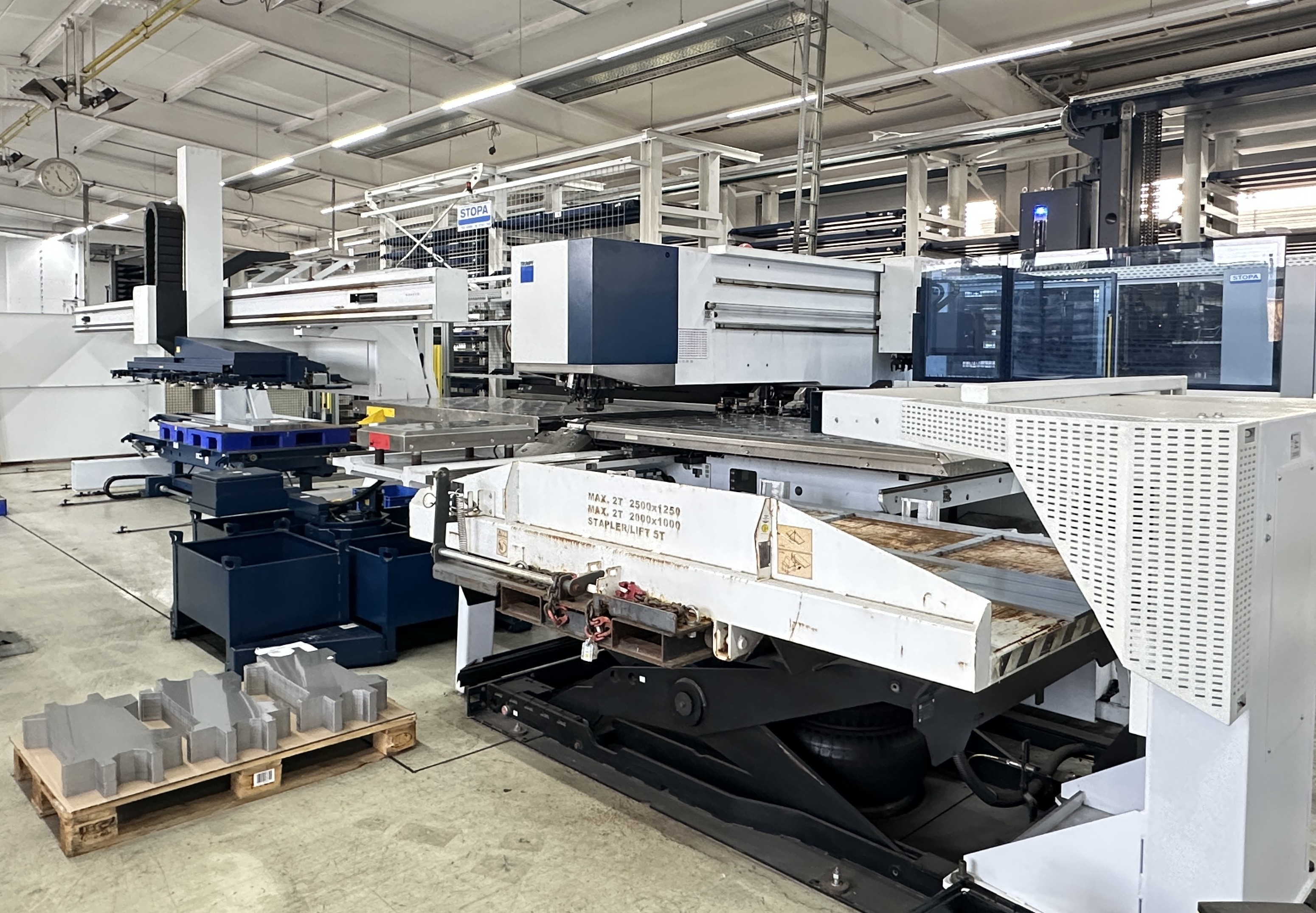 Poinçonneuse CNC TRUMPF TRUPUNCH 5000 - 1300 (S12)