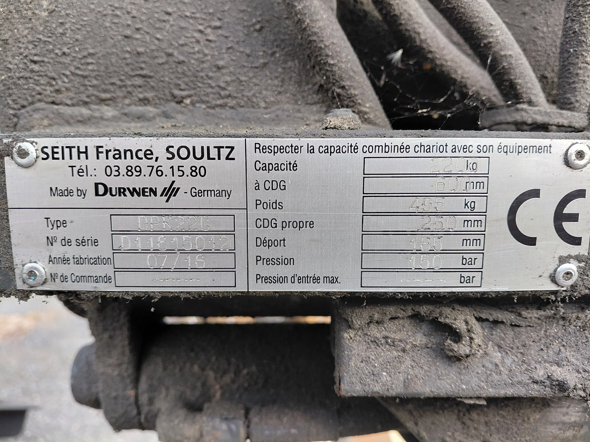 Transpalette Seith Durwen DPK22C