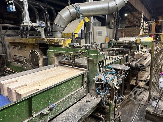 Finger jointing line