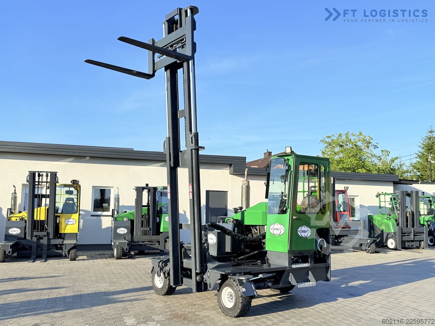 4-way forklift Combilift C5000 / GAS / DUPLEX 4000 / 2015 YEAR