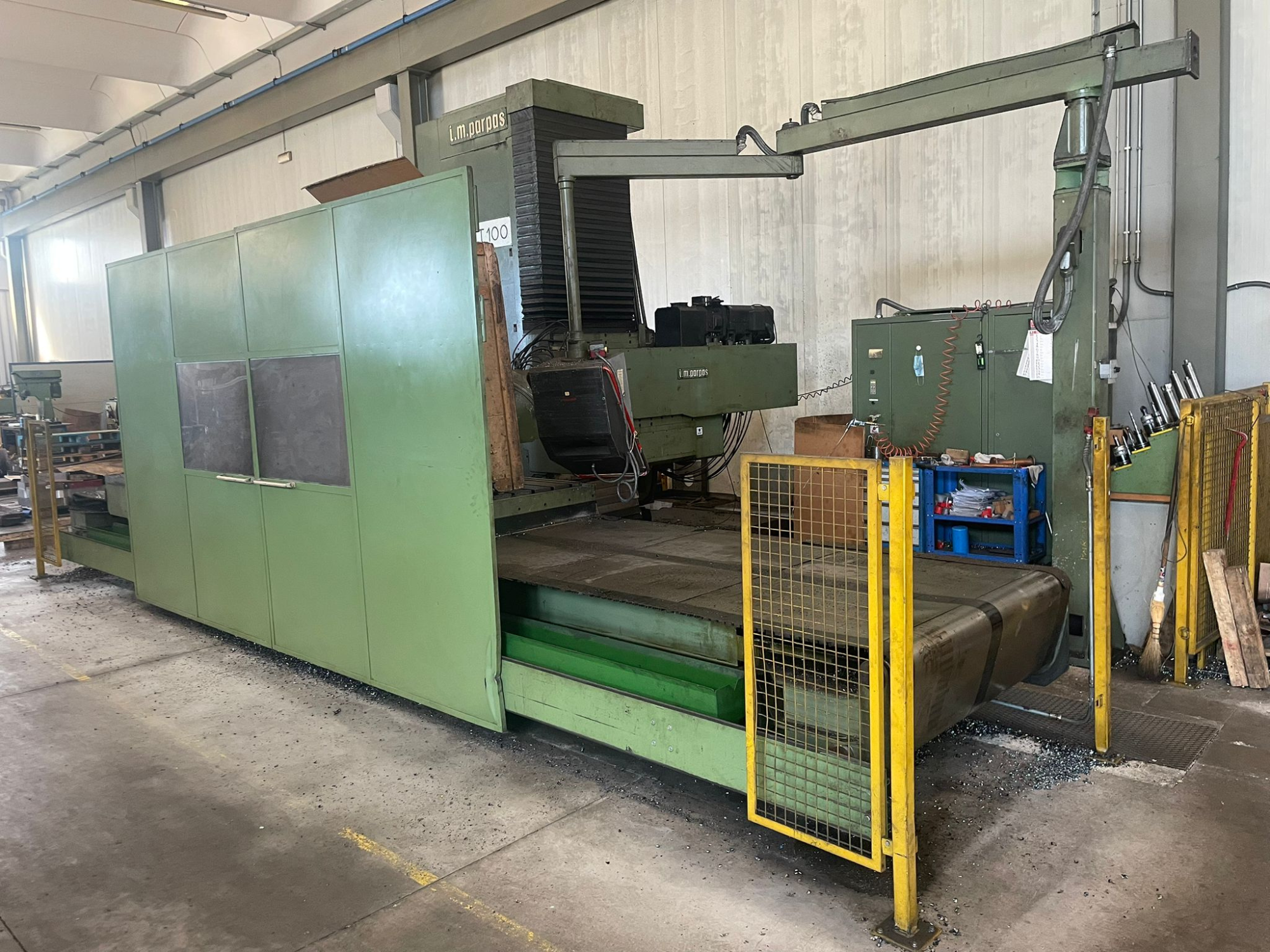 Fraiseuse cnc à banc fixe Parpas MT100