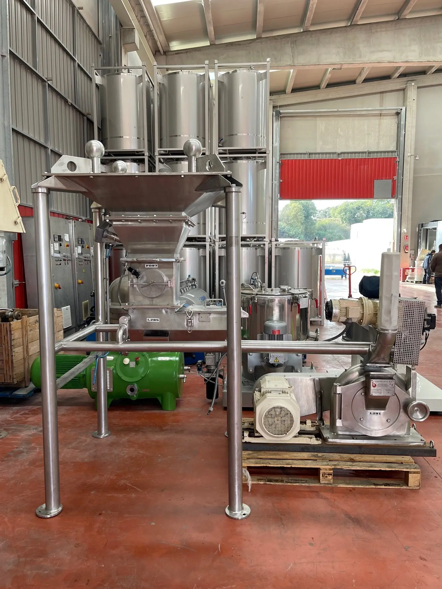 MOULIN MÉLANGEUR BACHILLER EN ACIER INOXYDABLE D'OCCASION