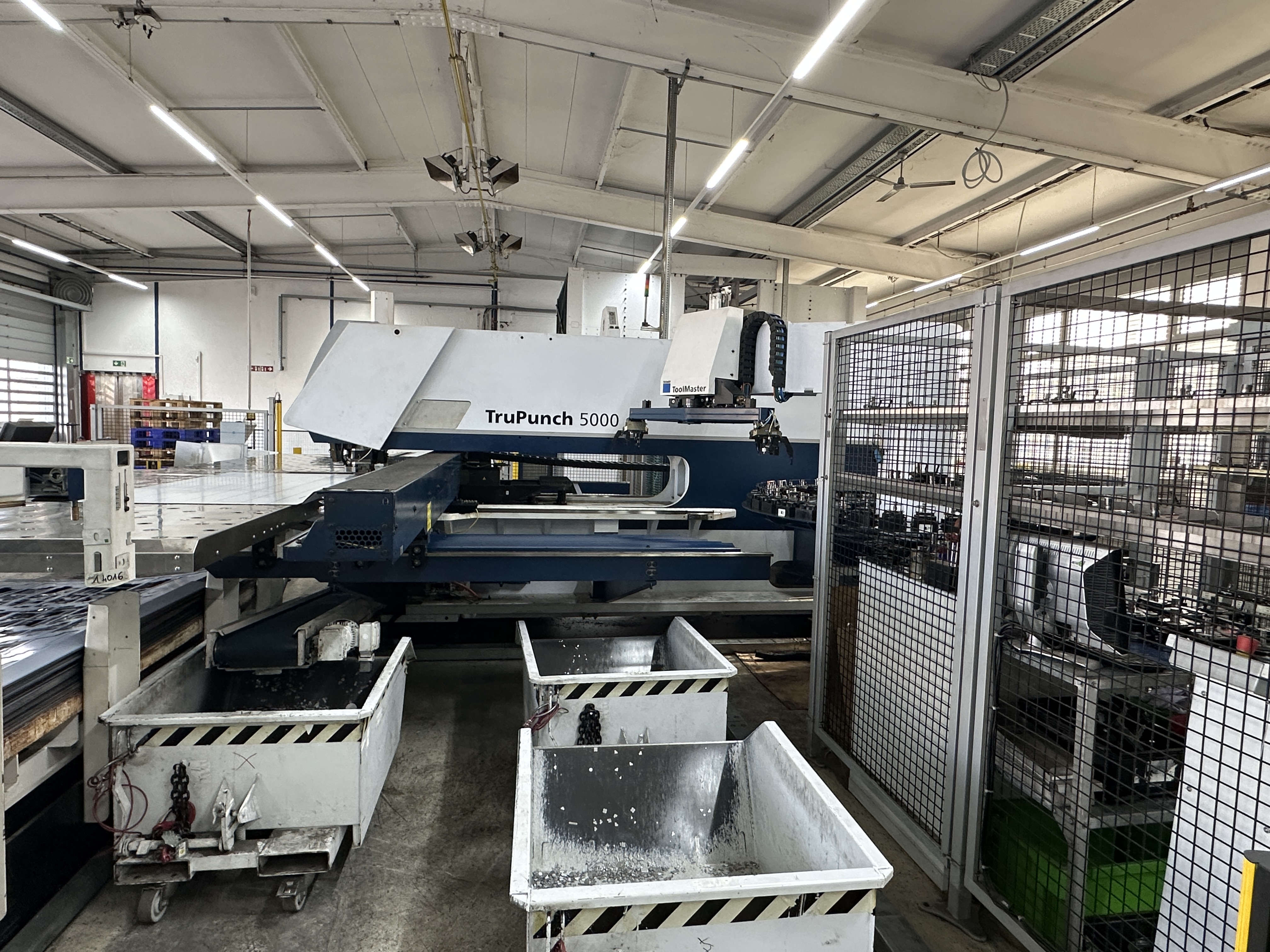 Poinçonneuse CNC TRUMPF TRUPUNCH 5000 - 1600