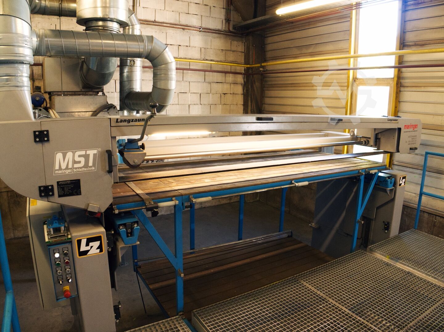 Long belt grinder Langzauner LZG-M-I SY Sonder