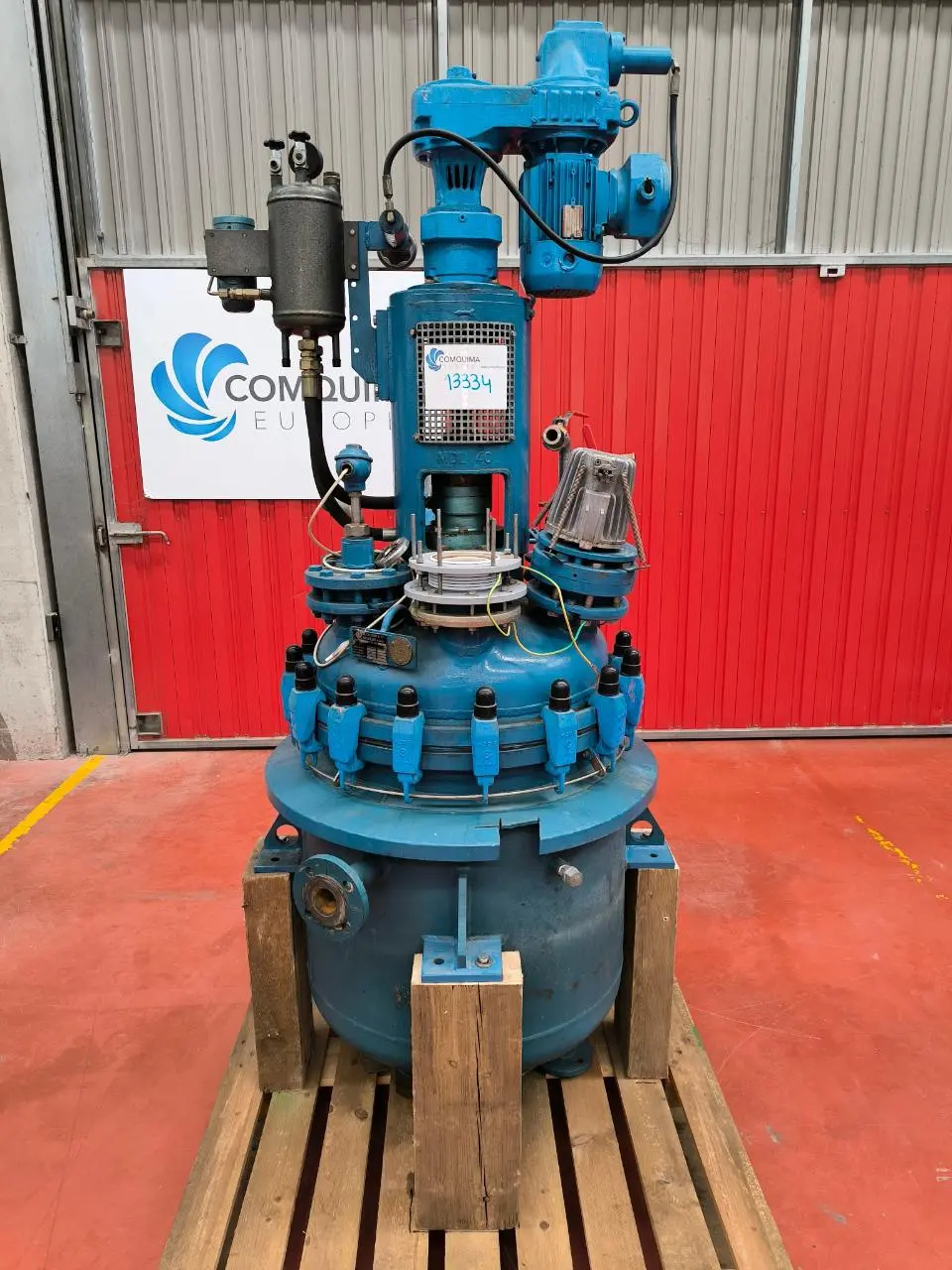 RÉACTEUR ÉMAIL DIETRICH 211 LITRES AVEC ENVELOPPE ET AGITATION