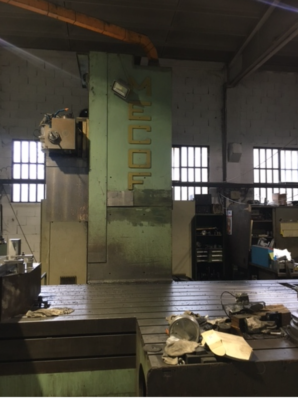 Aléseuse à montant fixe CNC Mecof CS NC