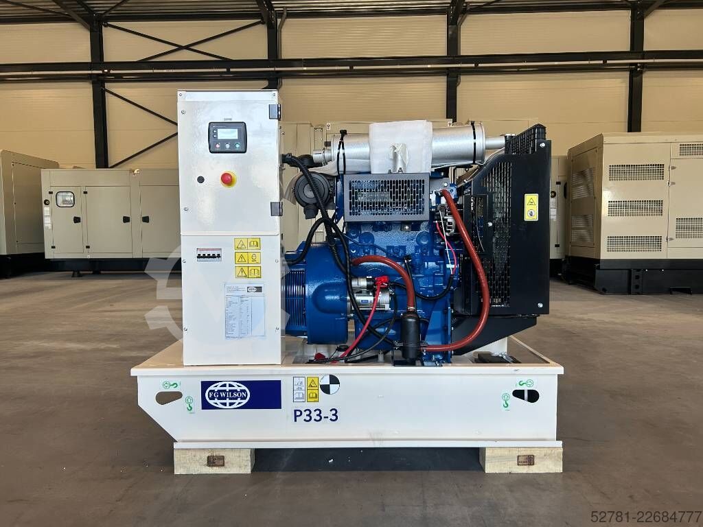 Generator set FG Wilson P33-3 - 33 kVA Open Genset - DPX-16003-O