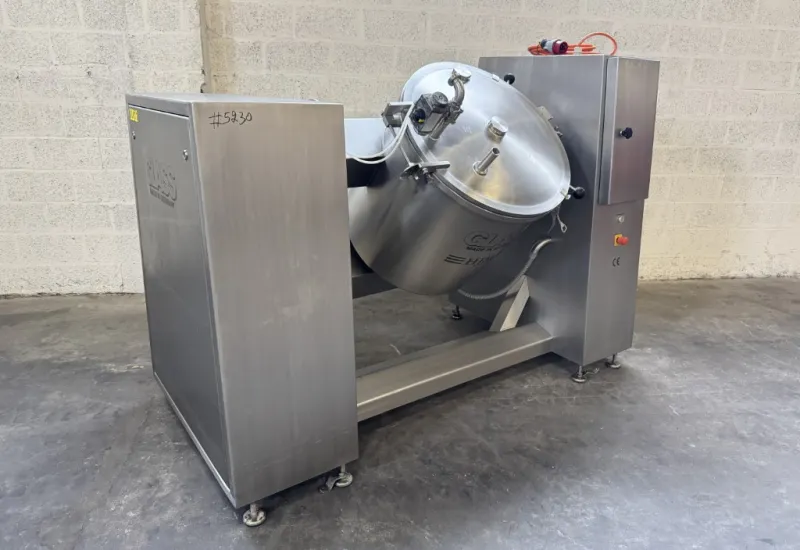 Mélangeur/Baratte sous vide "Glass" 300 L Type VSM/F 300