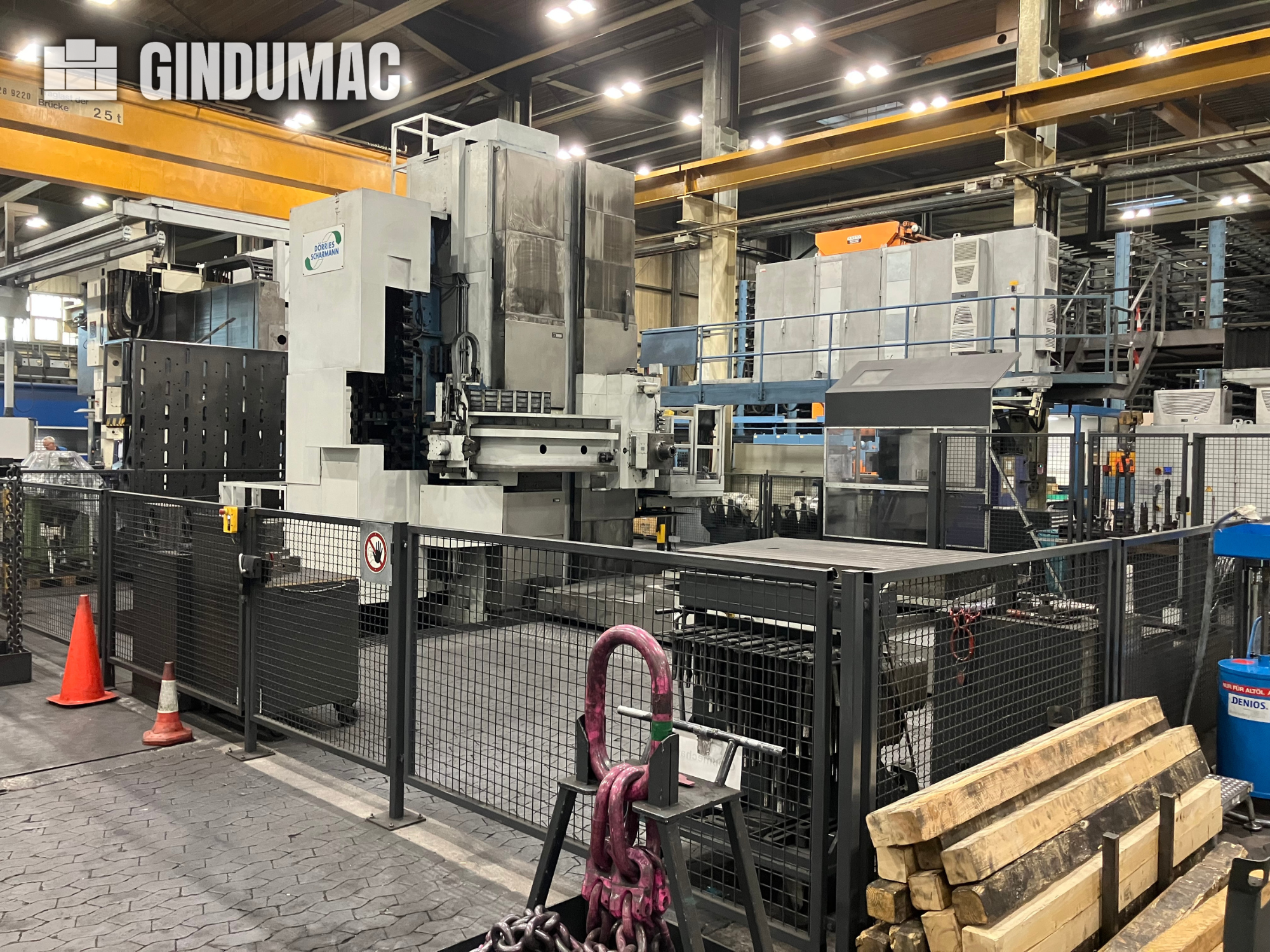 Aléseuse à montant mobile CNC DÖRRIES SCHARMANN Heavycut 1.2 TDV4