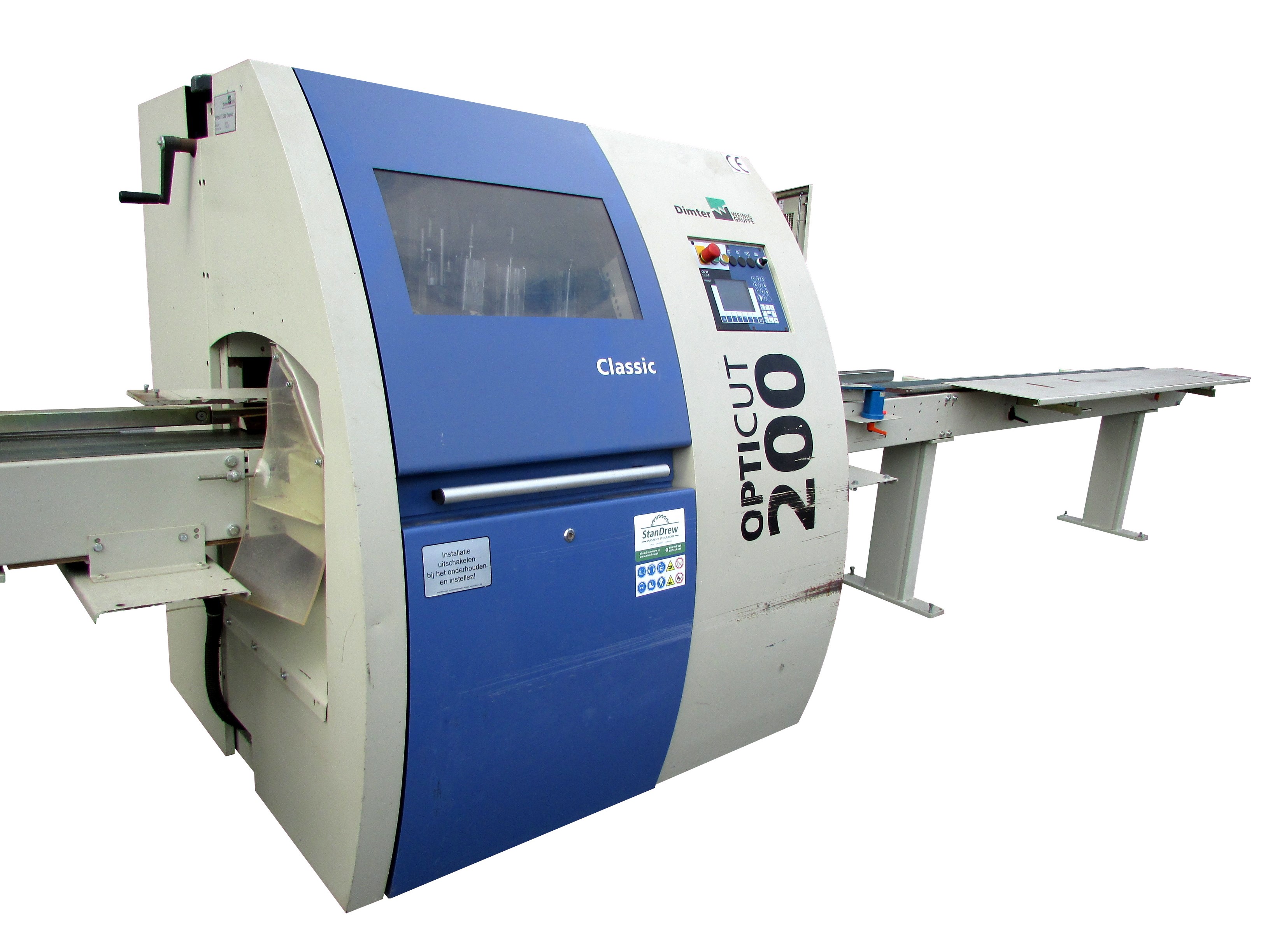 Scie à débiter pour optimisation Weinig Dimter Opticut 200 Classic
