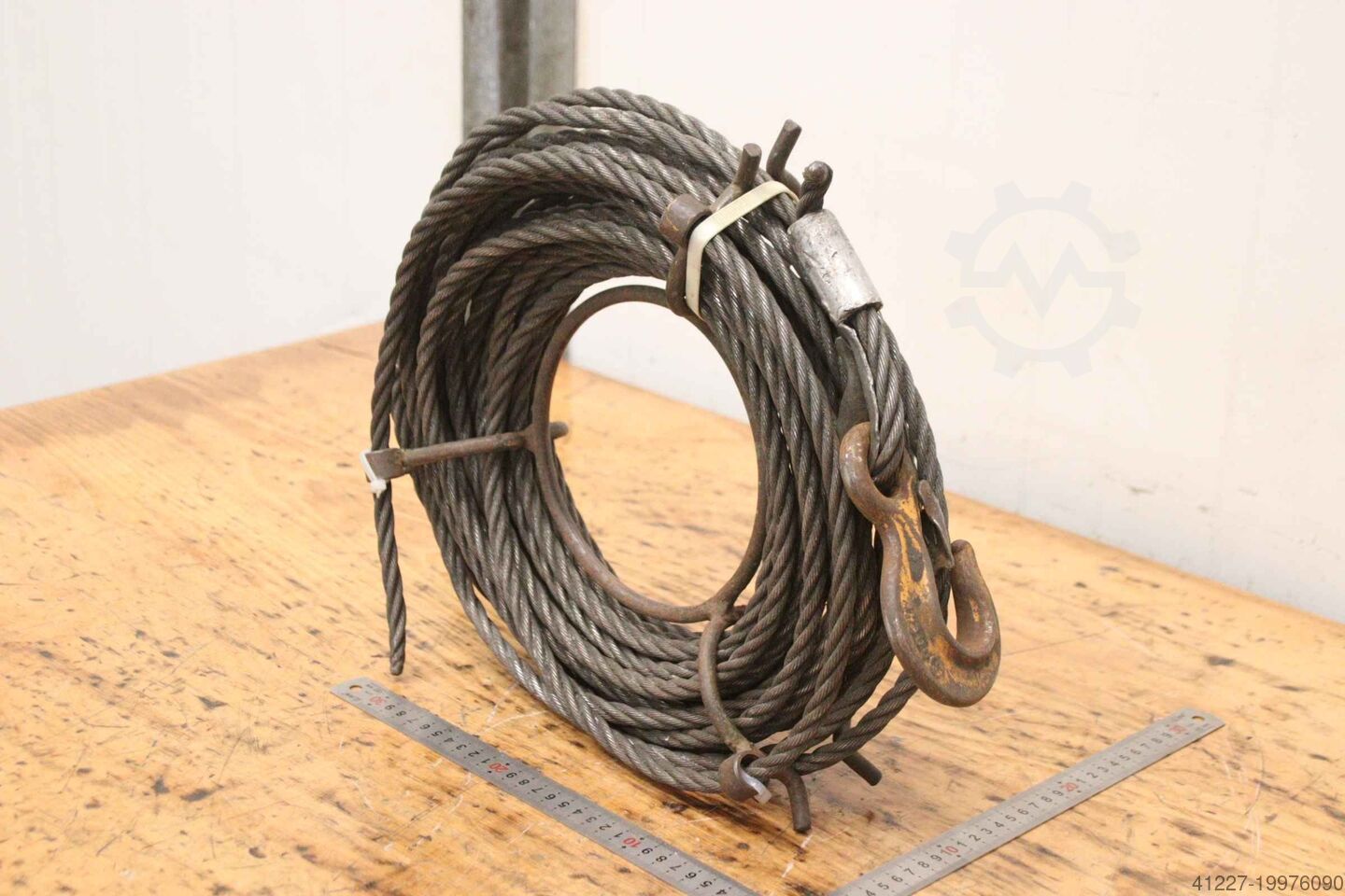 Steel cable for cable hoist 1.6 ton Stahl Ø 12 mm 20 m