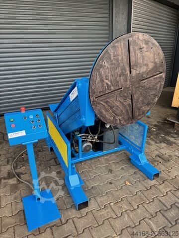 Welding turntable, turntable, welding table Protec L Manipulator 1000 Kg HDL 1000