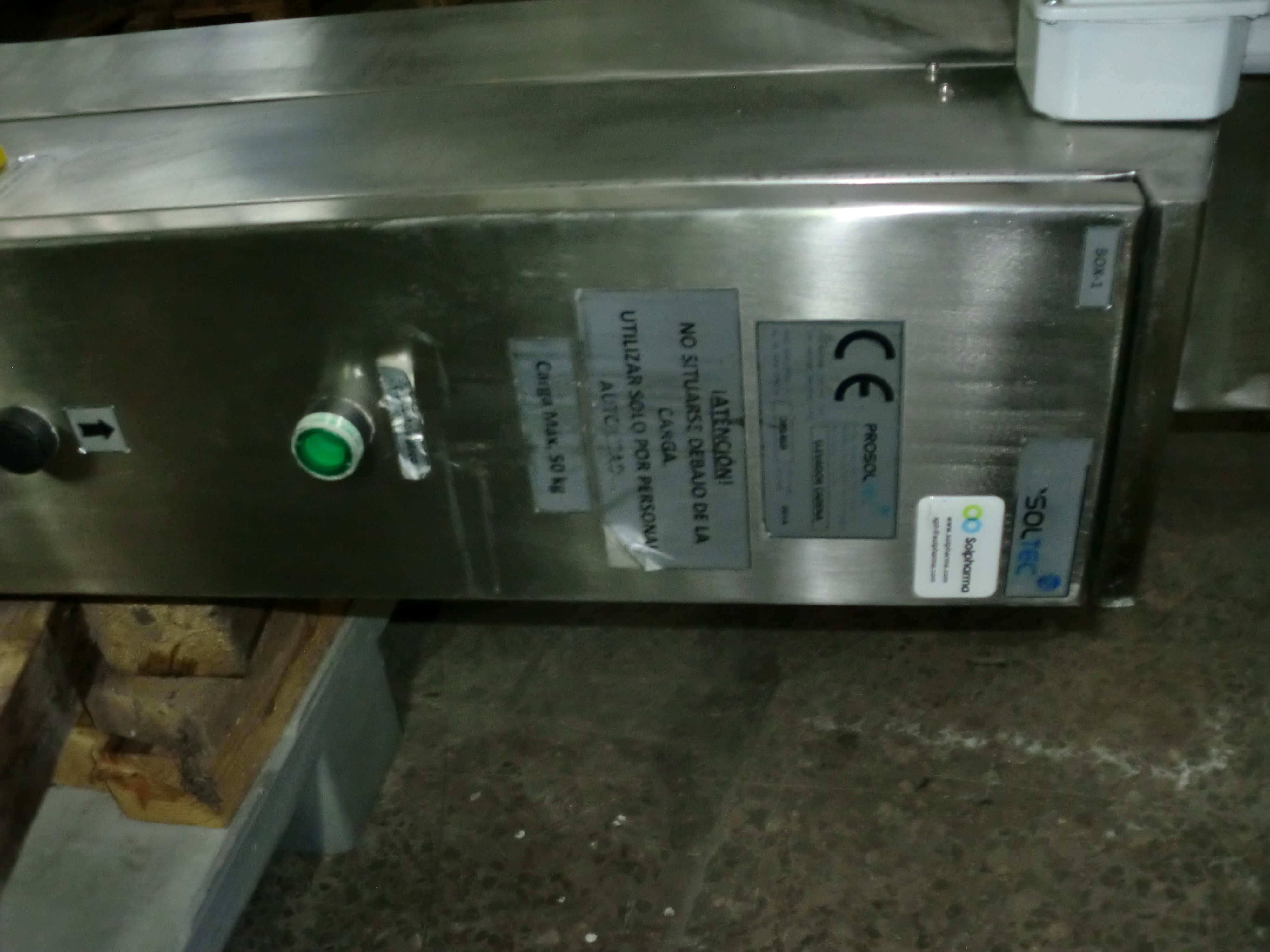 Colonne de levage en acier inoxydable PROSOLTEC