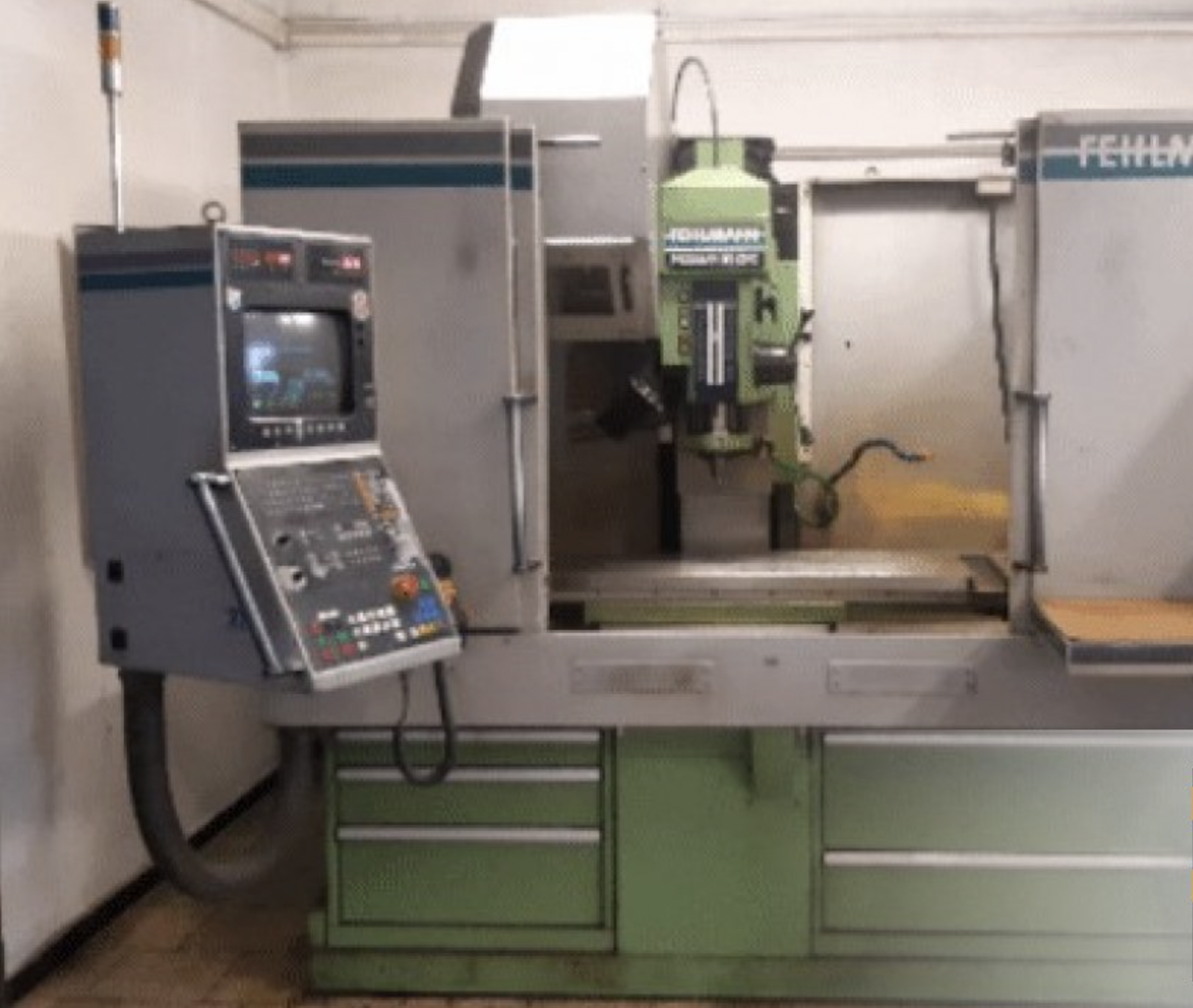 Fraiseuse cnc à banc fixe FEHLMANN PICOMAX 80 - CNC 2/3W